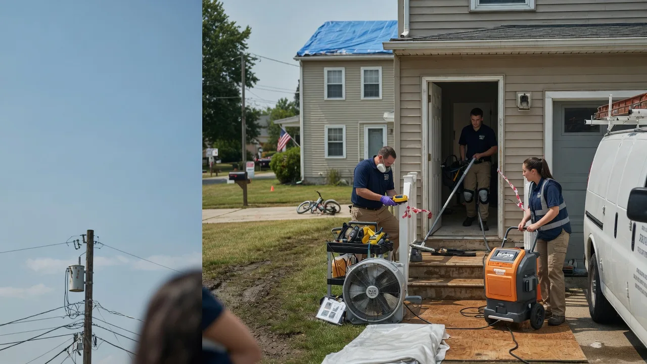 Water Damage Repair in Belpre, KS near me